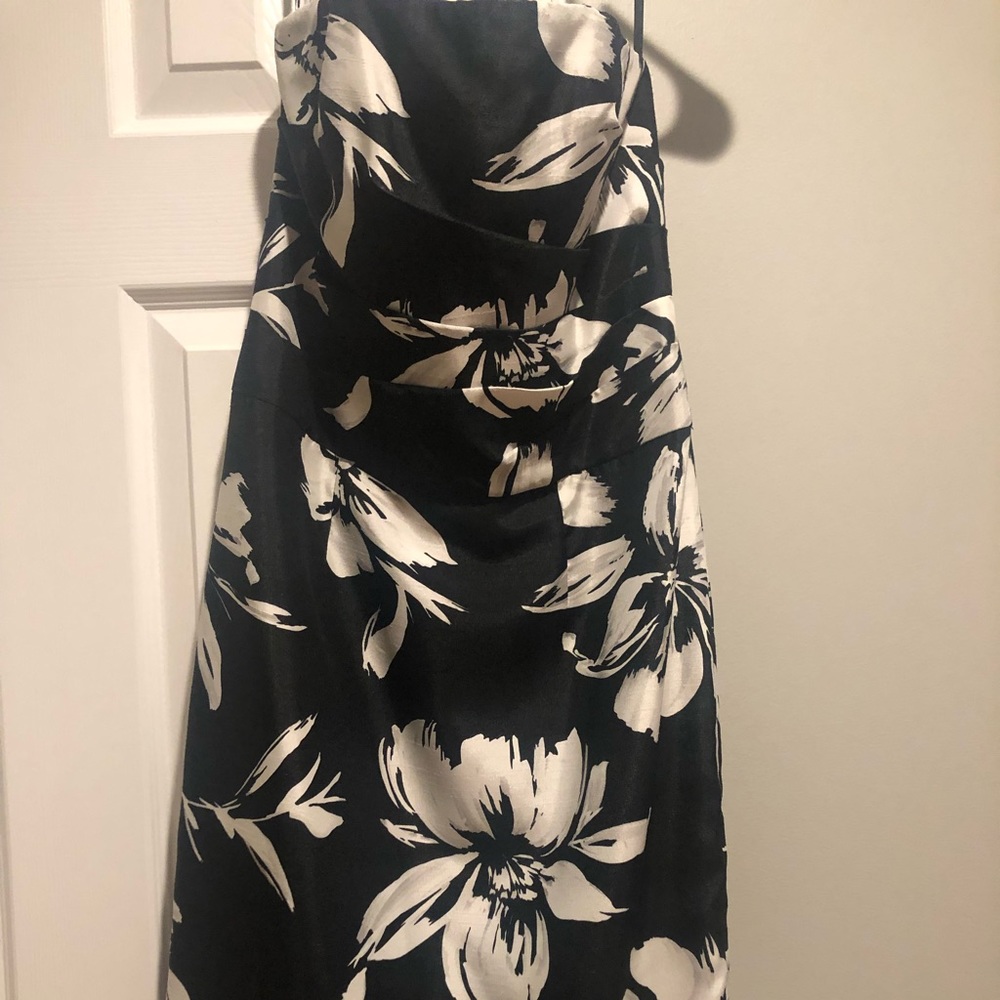 strapless fitted special occasion dress